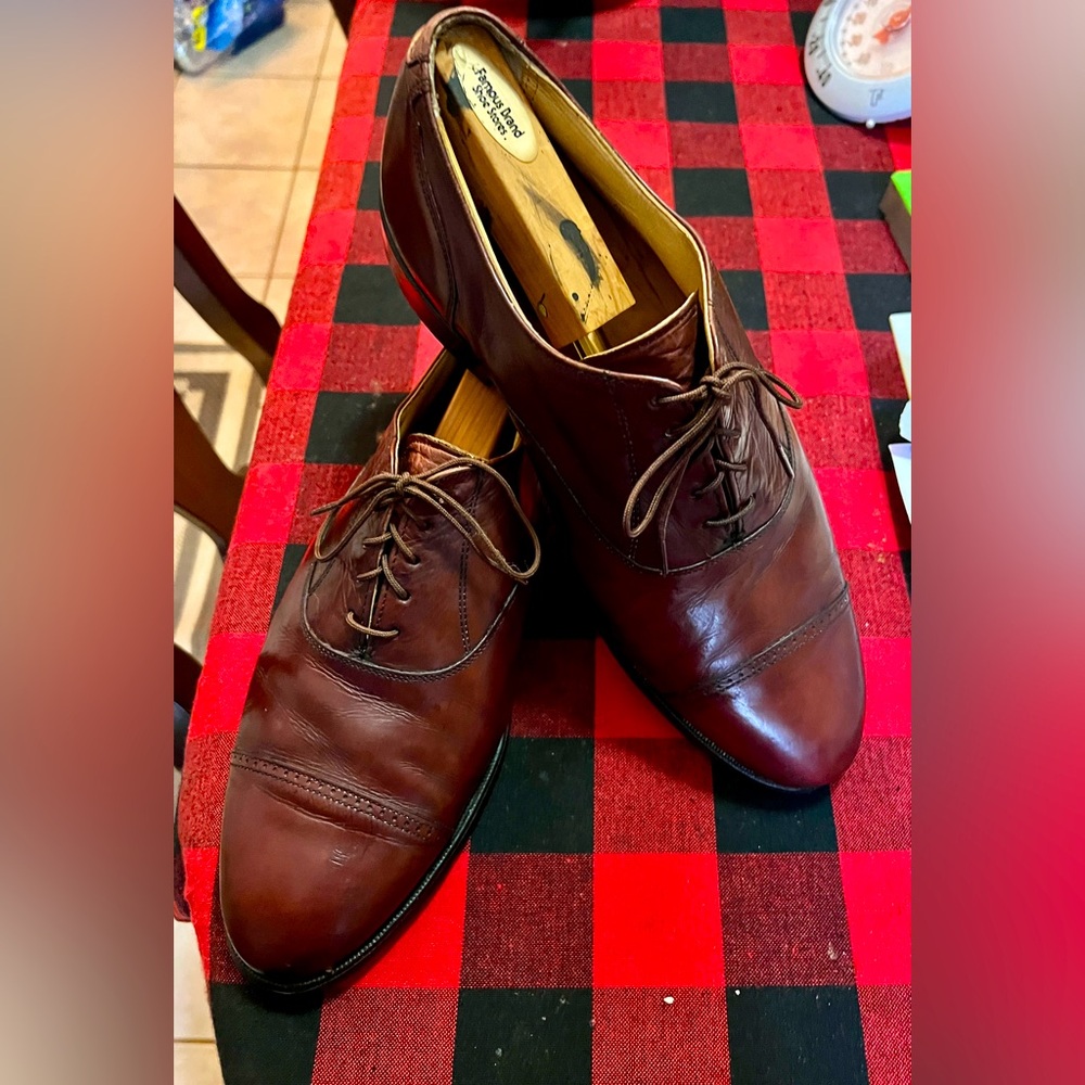 Coburne Square men’s shoes sz 11EEE cordovan. Made in the USA calf skin.